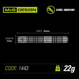 Wimnau - Michael van Gerwen Authentic - Steeldart