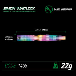 Winmau - Simon Whitlock Urban Grip - Steeldart