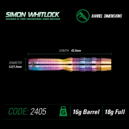 Winmau - Simon Whitlock Urban Grip - Softdart