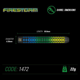 Winmau - Firestorm - Steeldart