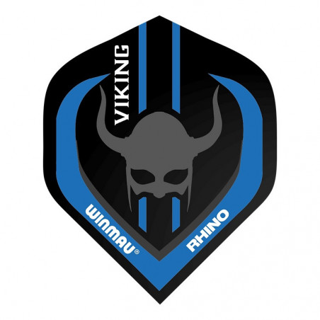 Winmau - Rhino Players Black & Blue Viking