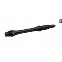 8 FLIGHT - SLIM BLACK MED 33MM FIXED SHAFT BOXED 2019