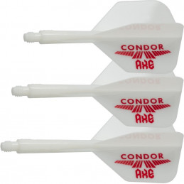 Condor - AXE Logo Flight White & Red Standard Small