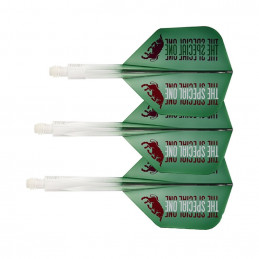 Condor - AXE Player Dart Flights - Small - The Special One - Green