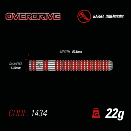 Winmau - Overdrive - Steeldart