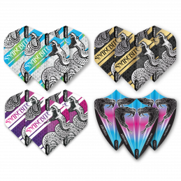 Red Dragon - Peter Wright DWC Dart Flight Multi Pack 20 Sets