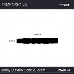 Red Dragon - Jonny Clayton Gold - Softdart