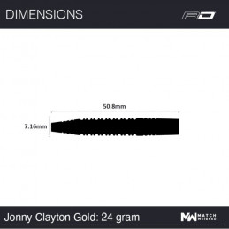 Red Dragon - Jonny Clayton Gold - Steeldart