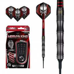 Winmau - Mervyn King Black Onyx - Softdart