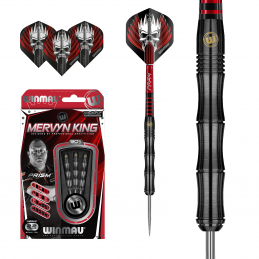 Winmau - Mervyn King Black Onix - Steeldart