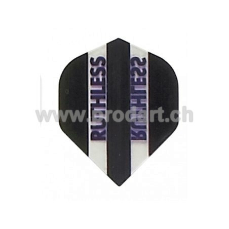 Black Clear Panels Ruthless Darts Flights