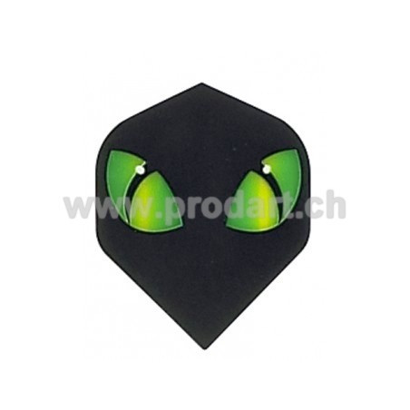 Black Green Eyes Ruthless Darts Flight