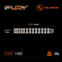 Winmau - Fury - Steeldart