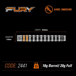 Winmau - Fury - Softdart