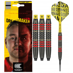 Target - Dimitri van den Bergh Brass - Softdart
