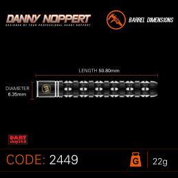 Winmau - Danny Noppert Freeze Edition - Steeldart