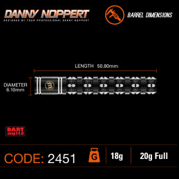 Winmau - Danny Noppert Freeze Edition - Softdart