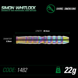 Winmau - Simon Whitlock World Cup Edition - Steeldart