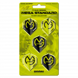 Winmau Michael van Gerwen Mega Standard Flight Collection