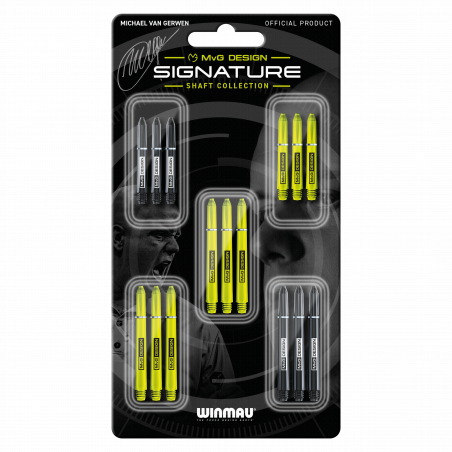 Winmau Michael van Gerwen MvG Design Signature Shaft Collection