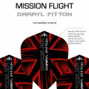 Mission - Darryl Fitton -Solo Dart Flights - 100 Micron - No2 -