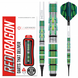 Red Dragon - Artura Screamin Green - Softdart