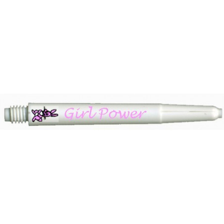 Deflectagrip Schaft GirlPower-Bunny SHORT Snow 35mm