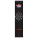 BULLS - Dartmatte Black-Black  300x65cm mit Oche