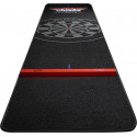 BULLS - Dartmatte Black-Black  300x65cm mit Oche