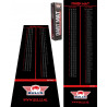 BULLS - Dartmatte Finish Dartmat 300x60cm + Oche