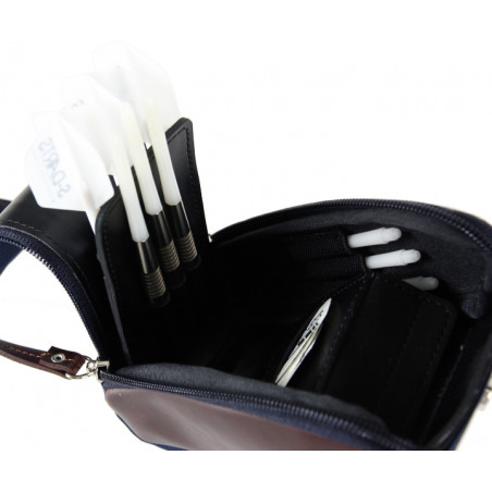 Bulls Fighter Dart Case Sequoia Schwarz