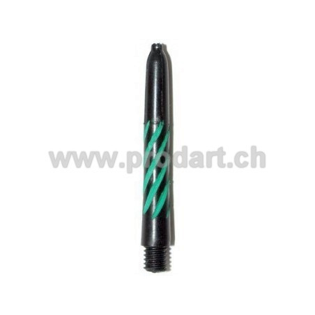 Spiroline Nylon, Schwarz/Grün, 35mm