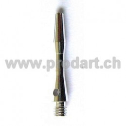 Natural Alloy Shaft, Silber, 28mm