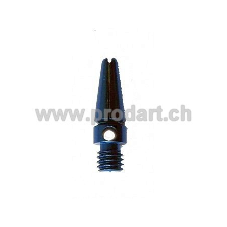 Anodised Alloy Shaft, Blau 15mm
