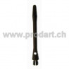 Anodised Alloy Shaft, Schwarz, 46mm