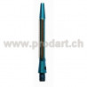Diamond Cut Alloy Shaft  - Fluted, Blau, 48mm