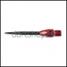 Conversion Stahl Spitze, 2BA, Alu, Rot, Diamond Cut