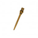 TARGET Steel-Dartspitzen Titanium Pro Grooved Gold 2BA lang