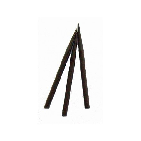 BLACK DART POINTS LONG 1.5 INCH