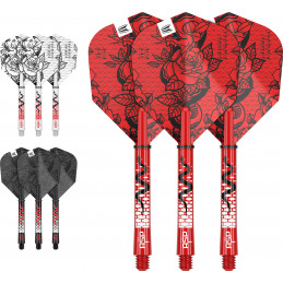 TARGET - NATHAN ASPINALL INK FLIGHT & SHAFT KIT  (2 x 3ER-PACK)