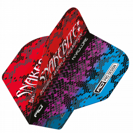 Red Dragon - Hardcore Peter Wright Snakebite Flight Pack (3er-Pack)