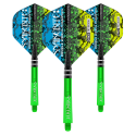 Red Dragon - Peter Wright Snakebite Flight & Shaft Combo 9 (2er-Pack)