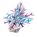 Red Dragon - Hardcore Gerwyn Price - Iceman Rainbow Snowflake Flights