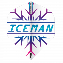 Red Dragon - Hardcore Gerwyn Price - Iceman Rainbow Snowflake Flights