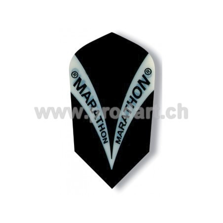Harrows - Marathon Schwarz -  Slim Flights