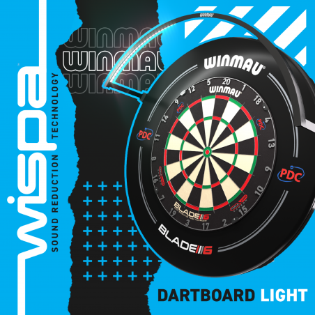 Winmau - Wispa Dartboard Light 120° LED
