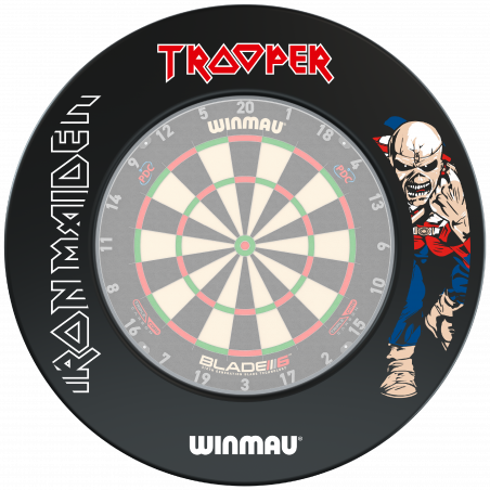 Winmau - Iron Maiden Trooper Dartboard Surround