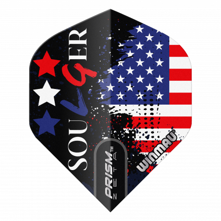Winmau - Prism Zeta Standart - Soulger Flag USA
