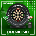 Winmau - Professional Diamond Dartboard Surround Set