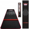 BULLS - Dartmatte Black-Red  300x65cm inkl. Oche
